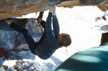 Bouldering in Hueco Tanks on 12/31/2018 with Blue Lizard Climbing and Yoga

Filename: SRM_20181231_1536171.jpg
Aperture: f/4.0
Shutter Speed: 1/250
Body: Canon EOS-1D Mark II
Lens: Canon EF 50mm f/1.8 II