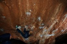 Bouldering in Hueco Tanks on 12/28/2018 with Blue Lizard Climbing and Yoga
Filename: SRM_20181228_1121250.jpg
Aperture: f/8.0
Shutter Speed: 1/250
Body: Canon EOS-1D Mark II
Lens: Canon EF 16-35mm f/2.8 L