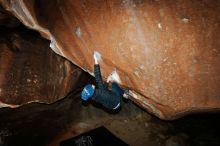 Bouldering in Hueco Tanks on 12/28/2018 with Blue Lizard Climbing and Yoga
Filename: SRM_20181228_1411530.jpg
Aperture: f/8.0
Shutter Speed: 1/250
Body: Canon EOS-1D Mark II
Lens: Canon EF 16-35mm f/2.8 L