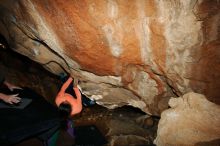 Bouldering in Hueco Tanks on 01/14/2019 with Blue Lizard Climbing and Yoga
Filename: SRM_20190114_1257460.jpg
Aperture: f/8.0
Shutter Speed: 1/250
Body: Canon EOS-1D Mark II
Lens: Canon EF 16-35mm f/2.8 L