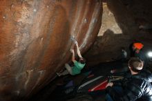 Bouldering in Hueco Tanks on 01/14/2019 with Blue Lizard Climbing and Yoga
Filename: SRM_20190114_1547170.jpg
Aperture: f/5.6
Shutter Speed: 1/250
Body: Canon EOS-1D Mark II
Lens: Canon EF 16-35mm f/2.8 L