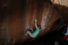 Bouldering in Hueco Tanks on 01/14/2019 with Blue Lizard Climbing and Yoga
Filename: SRM_20190114_1553550.jpg
Aperture: f/5.6
Shutter Speed: 1/250
Body: Canon EOS-1D Mark II
Lens: Canon EF 16-35mm f/2.8 L