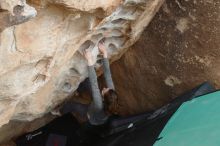 Bouldering in Hueco Tanks on 02/03/2019 with Blue Lizard Climbing and Yoga
Filename: SRM_20190203_1602220.jpg
Aperture: f/5.0
Shutter Speed: 1/640
Body: Canon EOS-1D Mark II
Lens: Canon EF 16-35mm f/2.8 L