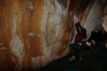 Bouldering in Hueco Tanks on 02/22/2019 with Blue Lizard Climbing and Yoga

Filename: SRM_20190222_1417570.jpg
Aperture: f/7.1
Shutter Speed: 1/320
Body: Canon EOS-1D Mark II
Lens: Canon EF 16-35mm f/2.8 L