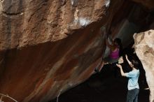 Bouldering in Hueco Tanks on 03/01/2019 with Blue Lizard Climbing and Yoga
Filename: SRM_20190301_1210120.jpg
Aperture: f/5.0
Shutter Speed: 1/250
Body: Canon EOS-1D Mark II
Lens: Canon EF 50mm f/1.8 II