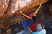 Bouldering in Hueco Tanks on 03/01/2019 with Blue Lizard Climbing and Yoga
Filename: SRM_20190301_1724010.jpg
Aperture: f/5.0
Shutter Speed: 1/200
Body: Canon EOS-1D Mark II
Lens: Canon EF 16-35mm f/2.8 L