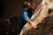 Bouldering in Hueco Tanks on 03/08/2019 with Blue Lizard Climbing and Yoga

Filename: SRM_20190308_1635330.jpg
Aperture: f/2.8
Shutter Speed: 1/500
Body: Canon EOS-1D Mark II
Lens: Canon EF 50mm f/1.8 II