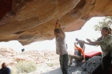 Bouldering in Hueco Tanks on 03/09/2019 with Blue Lizard Climbing and Yoga
Filename: SRM_20190309_1556370.jpg
Aperture: f/5.6
Shutter Speed: 1/200
Body: Canon EOS-1D Mark II
Lens: Canon EF 16-35mm f/2.8 L