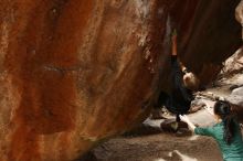 Bouldering in Hueco Tanks on 03/10/2019 with Blue Lizard Climbing and Yoga
Filename: SRM_20190310_1119170.jpg
Aperture: f/5.6
Shutter Speed: 1/200
Body: Canon EOS-1D Mark II
Lens: Canon EF 16-35mm f/2.8 L