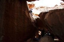 Bouldering in Hueco Tanks on 03/15/2019 with Blue Lizard Climbing and Yoga
Filename: SRM_20190315_1604250.jpg
Aperture: f/9.0
Shutter Speed: 1/250
Body: Canon EOS-1D Mark II
Lens: Canon EF 16-35mm f/2.8 L