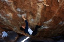 Bouldering in Hueco Tanks on 03/20/2019 with Blue Lizard Climbing and Yoga

Filename: SRM_20190320_1407400.jpg
Aperture: f/5.6
Shutter Speed: 1/250
Body: Canon EOS-1D Mark II
Lens: Canon EF 16-35mm f/2.8 L