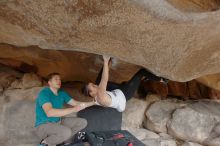 Bouldering in Hueco Tanks on 04/13/2019 with Blue Lizard Climbing and Yoga
Filename: SRM_20190413_1239150.jpg
Aperture: f/5.6
Shutter Speed: 1/250
Body: Canon EOS-1D Mark II
Lens: Canon EF 16-35mm f/2.8 L