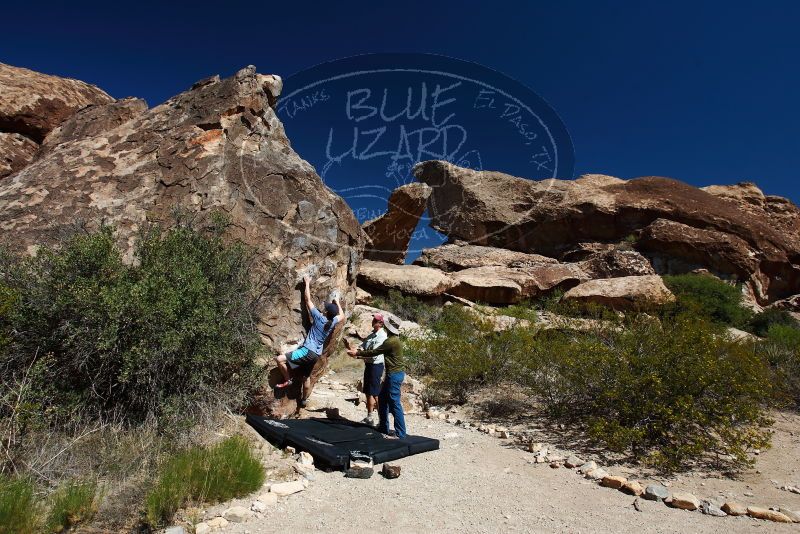 Bouldering in Hueco Tanks on 04/26/2019 with Blue Lizard Climbing and Yoga

Filename: SRM_20190426_1022440.jpg
Aperture: f/5.6
Shutter Speed: 1/250
Body: Canon EOS-1D Mark II
Lens: Canon EF 16-35mm f/2.8 L