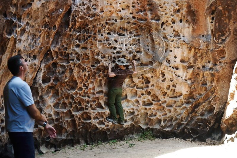 Bouldering in Hueco Tanks on 04/26/2019 with Blue Lizard Climbing and Yoga

Filename: SRM_20190426_1233100.jpg
Aperture: f/4.0
Shutter Speed: 1/320
Body: Canon EOS-1D Mark II
Lens: Canon EF 50mm f/1.8 II