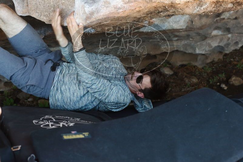 Bouldering in Hueco Tanks on 06/15/2019 with Blue Lizard Climbing and Yoga

Filename: SRM_20190615_1044350.jpg
Aperture: f/4.0
Shutter Speed: 1/125
Body: Canon EOS-1D Mark II
Lens: Canon EF 50mm f/1.8 II