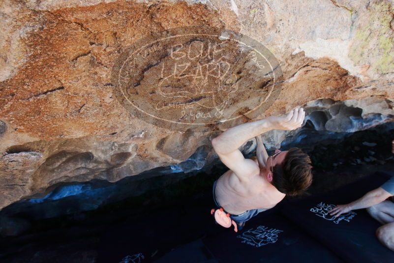 Bouldering in Hueco Tanks on 06/15/2019 with Blue Lizard Climbing and Yoga

Filename: SRM_20190615_1147570.jpg
Aperture: f/5.6
Shutter Speed: 1/500
Body: Canon EOS-1D Mark II
Lens: Canon EF 16-35mm f/2.8 L