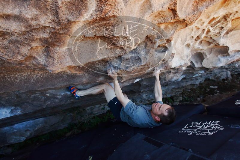 Bouldering in Hueco Tanks on 06/15/2019 with Blue Lizard Climbing and Yoga

Filename: SRM_20190615_1152130.jpg
Aperture: f/5.6
Shutter Speed: 1/200
Body: Canon EOS-1D Mark II
Lens: Canon EF 16-35mm f/2.8 L