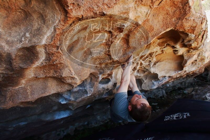 Bouldering in Hueco Tanks on 06/15/2019 with Blue Lizard Climbing and Yoga

Filename: SRM_20190615_1153020.jpg
Aperture: f/5.6
Shutter Speed: 1/320
Body: Canon EOS-1D Mark II
Lens: Canon EF 16-35mm f/2.8 L