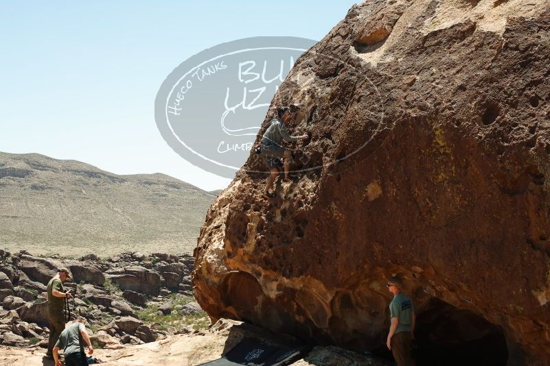 Bouldering in Hueco Tanks on 06/15/2019 with Blue Lizard Climbing and Yoga

Filename: SRM_20190615_1203260.jpg
Aperture: f/5.6
Shutter Speed: 1/400
Body: Canon EOS-1D Mark II
Lens: Canon EF 50mm f/1.8 II