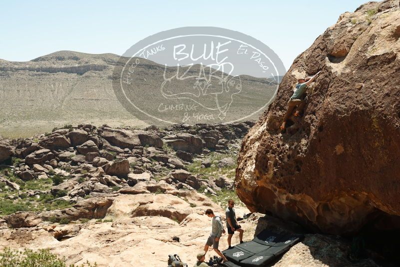 Bouldering in Hueco Tanks on 06/15/2019 with Blue Lizard Climbing and Yoga

Filename: SRM_20190615_1210440.jpg
Aperture: f/5.6
Shutter Speed: 1/500
Body: Canon EOS-1D Mark II
Lens: Canon EF 50mm f/1.8 II