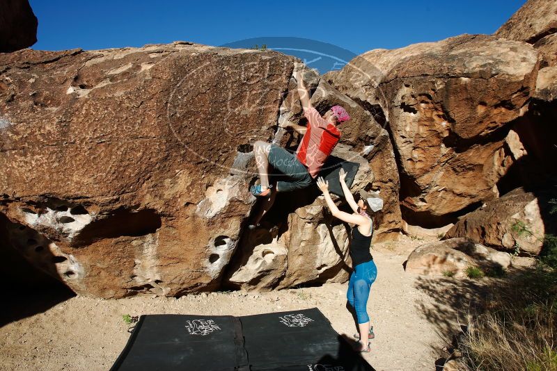 Bouldering in Hueco Tanks on 06/23/2019 with Blue Lizard Climbing and Yoga

Filename: SRM_20190623_0802430.jpg
Aperture: f/5.6
Shutter Speed: 1/500
Body: Canon EOS-1D Mark II
Lens: Canon EF 16-35mm f/2.8 L