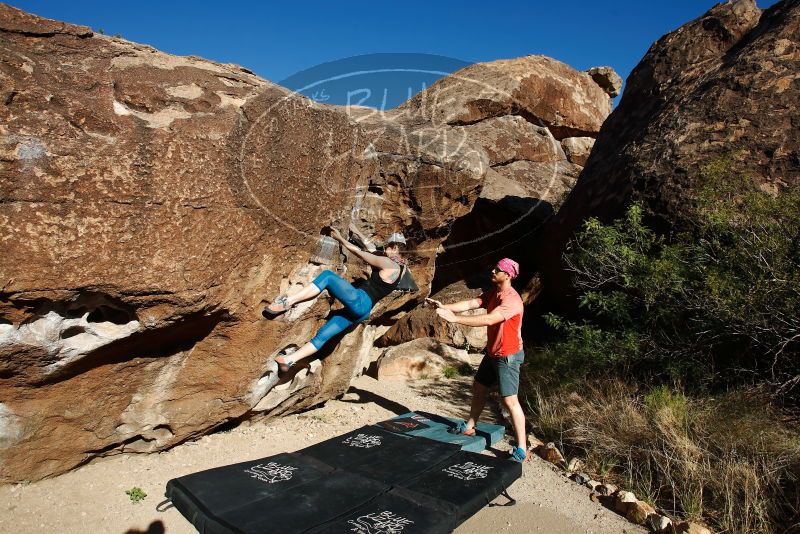 Bouldering in Hueco Tanks on 06/23/2019 with Blue Lizard Climbing and Yoga

Filename: SRM_20190623_0807540.jpg
Aperture: f/5.6
Shutter Speed: 1/500
Body: Canon EOS-1D Mark II
Lens: Canon EF 16-35mm f/2.8 L