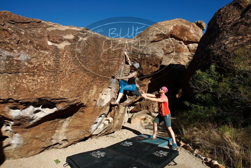 Bouldering in Hueco Tanks on 06/23/2019 with Blue Lizard Climbing and Yoga

Filename: SRM_20190623_0808050.jpg
Aperture: f/5.6
Shutter Speed: 1/500
Body: Canon EOS-1D Mark II
Lens: Canon EF 16-35mm f/2.8 L