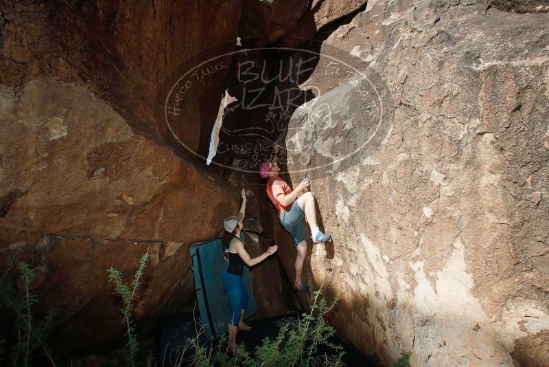 Bouldering in Hueco Tanks on 06/23/2019 with Blue Lizard Climbing and Yoga

Filename: SRM_20190623_1009130.jpg
Aperture: f/8.0
Shutter Speed: 1/200
Body: Canon EOS-1D Mark II
Lens: Canon EF 16-35mm f/2.8 L