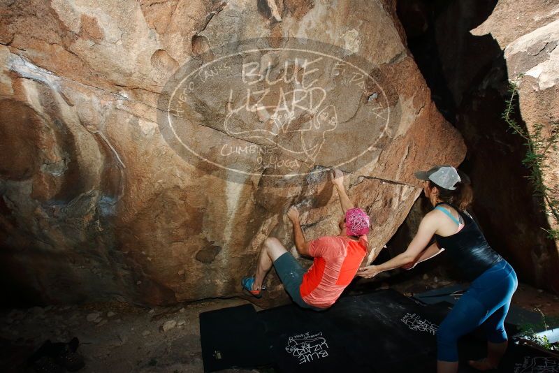 Bouldering in Hueco Tanks on 06/23/2019 with Blue Lizard Climbing and Yoga

Filename: SRM_20190623_1014490.jpg
Aperture: f/8.0
Shutter Speed: 1/200
Body: Canon EOS-1D Mark II
Lens: Canon EF 16-35mm f/2.8 L