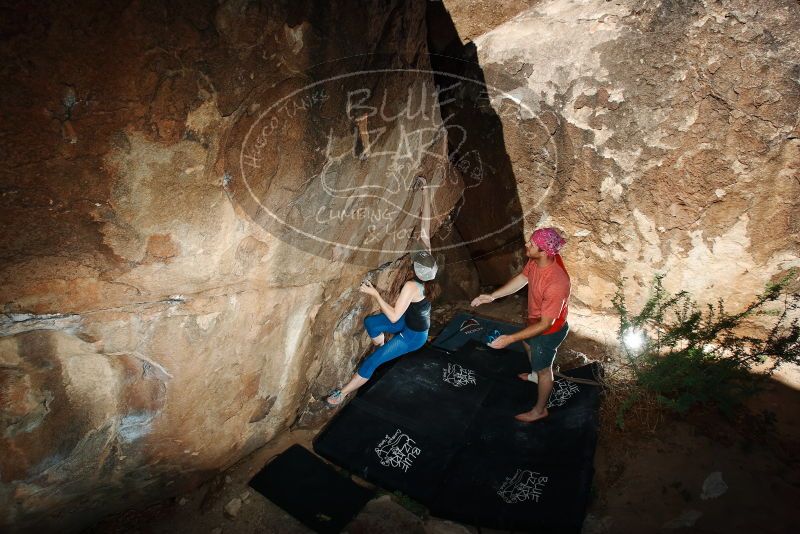 Bouldering in Hueco Tanks on 06/23/2019 with Blue Lizard Climbing and Yoga

Filename: SRM_20190623_1020460.jpg
Aperture: f/8.0
Shutter Speed: 1/250
Body: Canon EOS-1D Mark II
Lens: Canon EF 16-35mm f/2.8 L