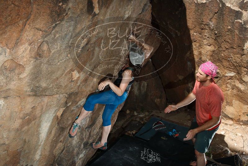Bouldering in Hueco Tanks on 06/23/2019 with Blue Lizard Climbing and Yoga

Filename: SRM_20190623_1024160.jpg
Aperture: f/6.3
Shutter Speed: 1/250
Body: Canon EOS-1D Mark II
Lens: Canon EF 16-35mm f/2.8 L