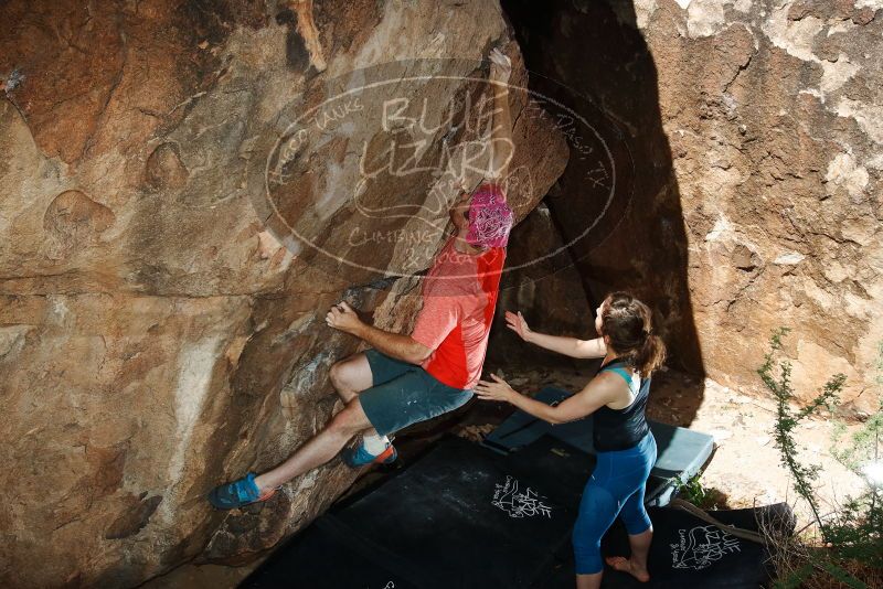 Bouldering in Hueco Tanks on 06/23/2019 with Blue Lizard Climbing and Yoga

Filename: SRM_20190623_1030210.jpg
Aperture: f/7.1
Shutter Speed: 1/250
Body: Canon EOS-1D Mark II
Lens: Canon EF 16-35mm f/2.8 L