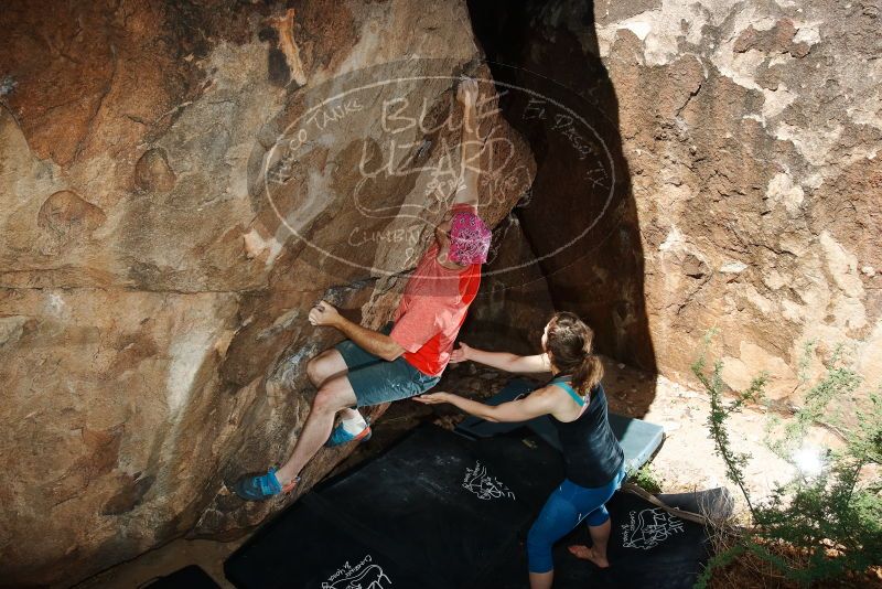 Bouldering in Hueco Tanks on 06/23/2019 with Blue Lizard Climbing and Yoga

Filename: SRM_20190623_1032250.jpg
Aperture: f/7.1
Shutter Speed: 1/250
Body: Canon EOS-1D Mark II
Lens: Canon EF 16-35mm f/2.8 L