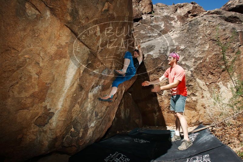 Bouldering in Hueco Tanks on 06/23/2019 with Blue Lizard Climbing and Yoga

Filename: SRM_20190623_1108340.jpg
Aperture: f/8.0
Shutter Speed: 1/250
Body: Canon EOS-1D Mark II
Lens: Canon EF 16-35mm f/2.8 L