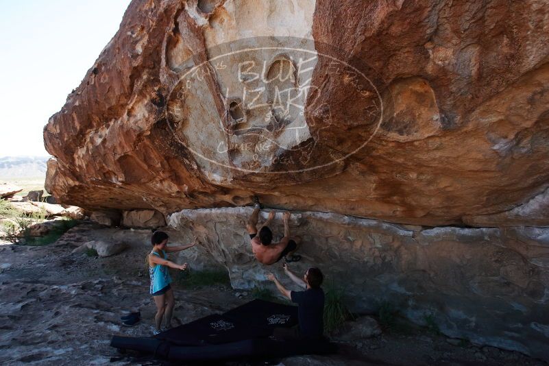 Bouldering in Hueco Tanks on 06/28/2019 with Blue Lizard Climbing and Yoga

Filename: SRM_20190628_1018310.jpg
Aperture: f/5.6
Shutter Speed: 1/500
Body: Canon EOS-1D Mark II
Lens: Canon EF 16-35mm f/2.8 L