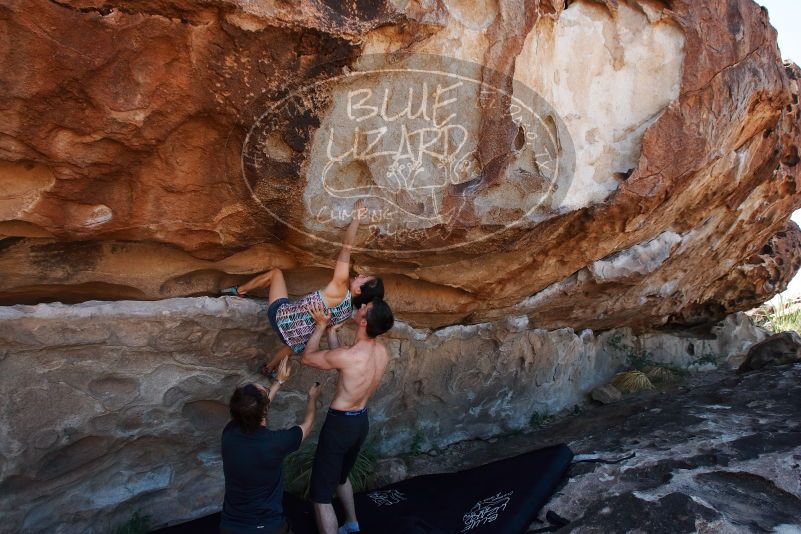 Bouldering in Hueco Tanks on 06/28/2019 with Blue Lizard Climbing and Yoga

Filename: SRM_20190628_1030040.jpg
Aperture: f/5.6
Shutter Speed: 1/400
Body: Canon EOS-1D Mark II
Lens: Canon EF 16-35mm f/2.8 L