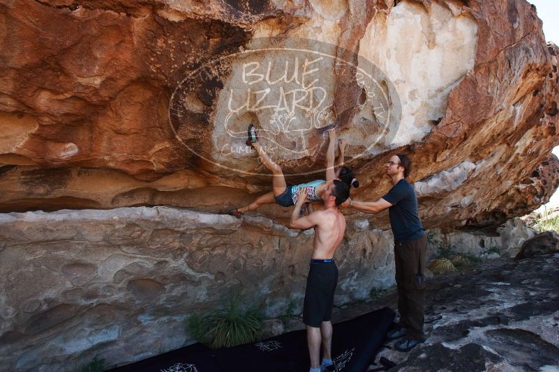 Bouldering in Hueco Tanks on 06/28/2019 with Blue Lizard Climbing and Yoga

Filename: SRM_20190628_1030450.jpg
Aperture: f/5.6
Shutter Speed: 1/400
Body: Canon EOS-1D Mark II
Lens: Canon EF 16-35mm f/2.8 L
