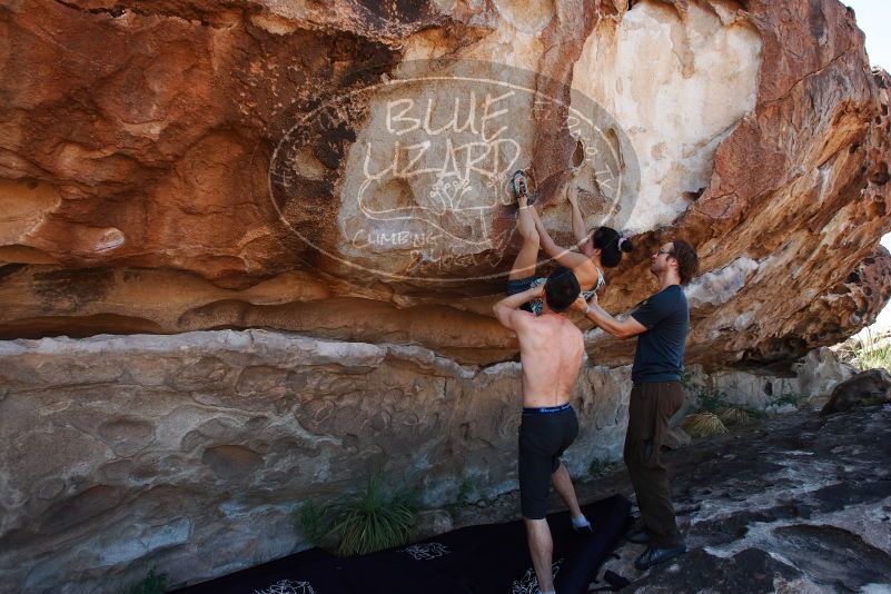 Bouldering in Hueco Tanks on 06/28/2019 with Blue Lizard Climbing and Yoga

Filename: SRM_20190628_1030540.jpg
Aperture: f/5.6
Shutter Speed: 1/400
Body: Canon EOS-1D Mark II
Lens: Canon EF 16-35mm f/2.8 L
