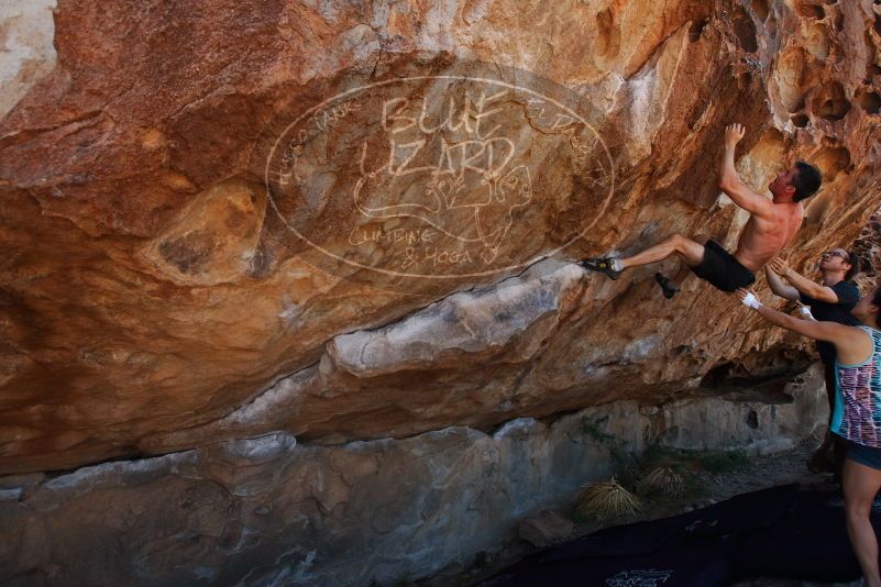 Bouldering in Hueco Tanks on 06/28/2019 with Blue Lizard Climbing and Yoga

Filename: SRM_20190628_1109130.jpg
Aperture: f/5.6
Shutter Speed: 1/640
Body: Canon EOS-1D Mark II
Lens: Canon EF 16-35mm f/2.8 L