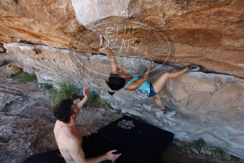 Bouldering in Hueco Tanks on 06/28/2019 with Blue Lizard Climbing and Yoga

Filename: SRM_20190628_1143460.jpg
Aperture: f/5.6
Shutter Speed: 1/250
Body: Canon EOS-1D Mark II
Lens: Canon EF 16-35mm f/2.8 L