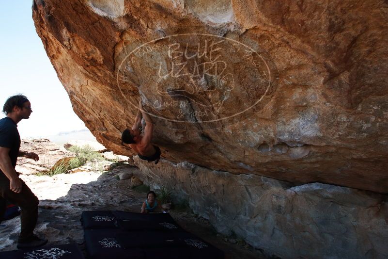 Bouldering in Hueco Tanks on 06/28/2019 with Blue Lizard Climbing and Yoga

Filename: SRM_20190628_1212310.jpg
Aperture: f/8.0
Shutter Speed: 1/400
Body: Canon EOS-1D Mark II
Lens: Canon EF 16-35mm f/2.8 L
