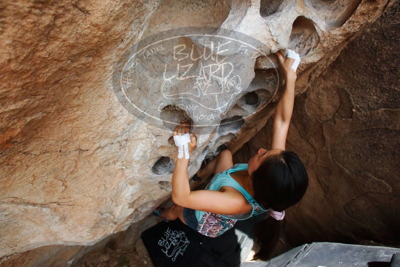 Bouldering in Hueco Tanks on 06/28/2019 with Blue Lizard Climbing and Yoga

Filename: SRM_20190628_1459470.jpg
Aperture: f/5.6
Shutter Speed: 1/400
Body: Canon EOS-1D Mark II
Lens: Canon EF 16-35mm f/2.8 L