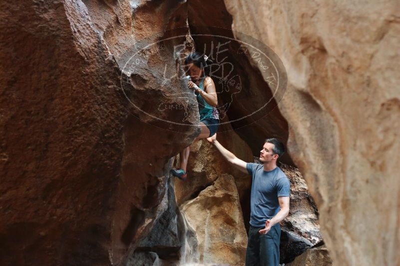 Bouldering in Hueco Tanks on 06/28/2019 with Blue Lizard Climbing and Yoga

Filename: SRM_20190628_1644530.jpg
Aperture: f/3.2
Shutter Speed: 1/125
Body: Canon EOS-1D Mark II
Lens: Canon EF 50mm f/1.8 II