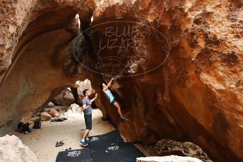 Bouldering in Hueco Tanks on 06/28/2019 with Blue Lizard Climbing and Yoga

Filename: SRM_20190628_1704130.jpg
Aperture: f/5.0
Shutter Speed: 1/200
Body: Canon EOS-1D Mark II
Lens: Canon EF 16-35mm f/2.8 L