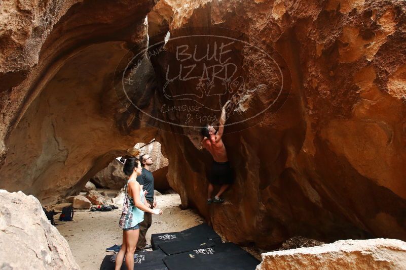 Bouldering in Hueco Tanks on 06/28/2019 with Blue Lizard Climbing and Yoga

Filename: SRM_20190628_1708420.jpg
Aperture: f/5.0
Shutter Speed: 1/200
Body: Canon EOS-1D Mark II
Lens: Canon EF 16-35mm f/2.8 L
