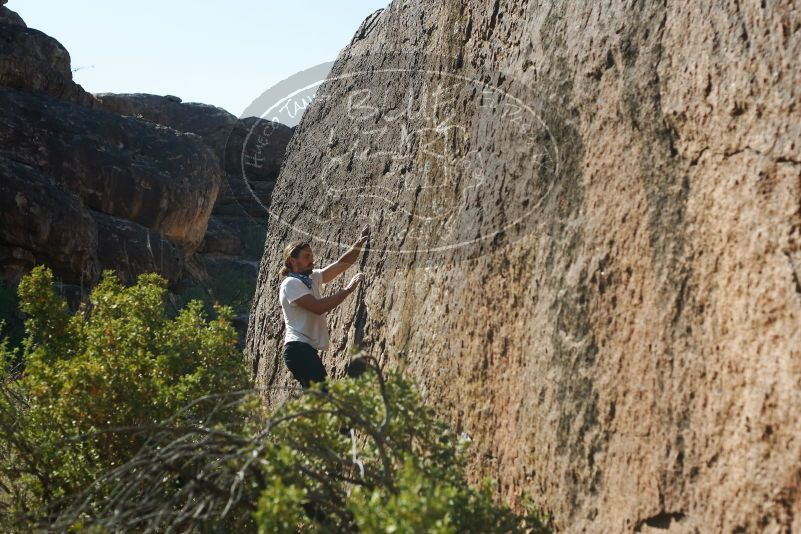 Bouldering in Hueco Tanks on 08/02/2019 with Blue Lizard Climbing and Yoga

Filename: SRM_20190802_1017480.jpg
Aperture: f/4.0
Shutter Speed: 1/800
Body: Canon EOS-1D Mark II
Lens: Canon EF 50mm f/1.8 II