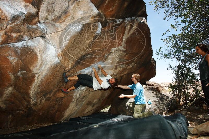Bouldering in Hueco Tanks on 08/02/2019 with Blue Lizard Climbing and Yoga

Filename: SRM_20190802_1127310.jpg
Aperture: f/5.6
Shutter Speed: 1/250
Body: Canon EOS-1D Mark II
Lens: Canon EF 16-35mm f/2.8 L
