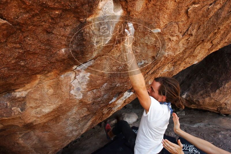 Bouldering in Hueco Tanks on 08/02/2019 with Blue Lizard Climbing and Yoga

Filename: SRM_20190802_1203180.jpg
Aperture: f/5.6
Shutter Speed: 1/320
Body: Canon EOS-1D Mark II
Lens: Canon EF 16-35mm f/2.8 L