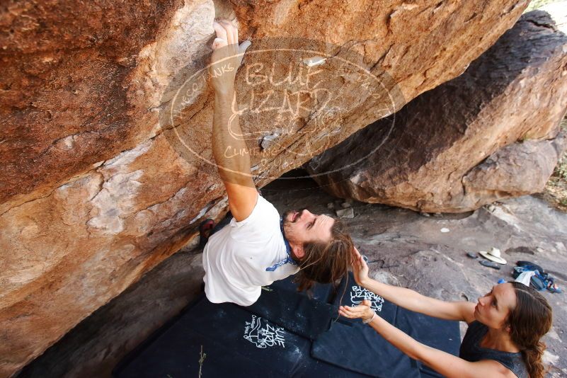 Bouldering in Hueco Tanks on 08/02/2019 with Blue Lizard Climbing and Yoga

Filename: SRM_20190802_1205250.jpg
Aperture: f/5.6
Shutter Speed: 1/250
Body: Canon EOS-1D Mark II
Lens: Canon EF 16-35mm f/2.8 L