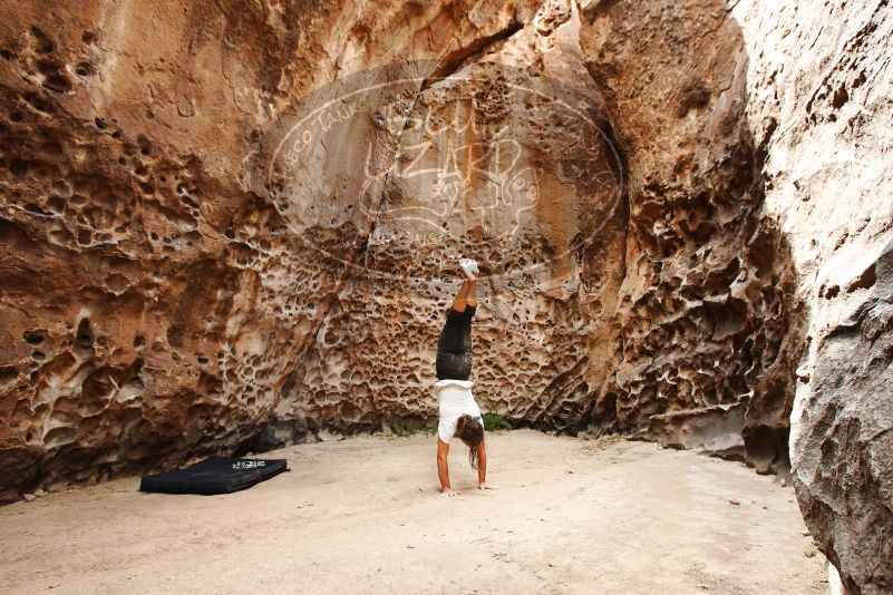 Bouldering in Hueco Tanks on 08/02/2019 with Blue Lizard Climbing and Yoga

Filename: SRM_20190802_1441270.jpg
Aperture: f/5.6
Shutter Speed: 1/100
Body: Canon EOS-1D Mark II
Lens: Canon EF 16-35mm f/2.8 L